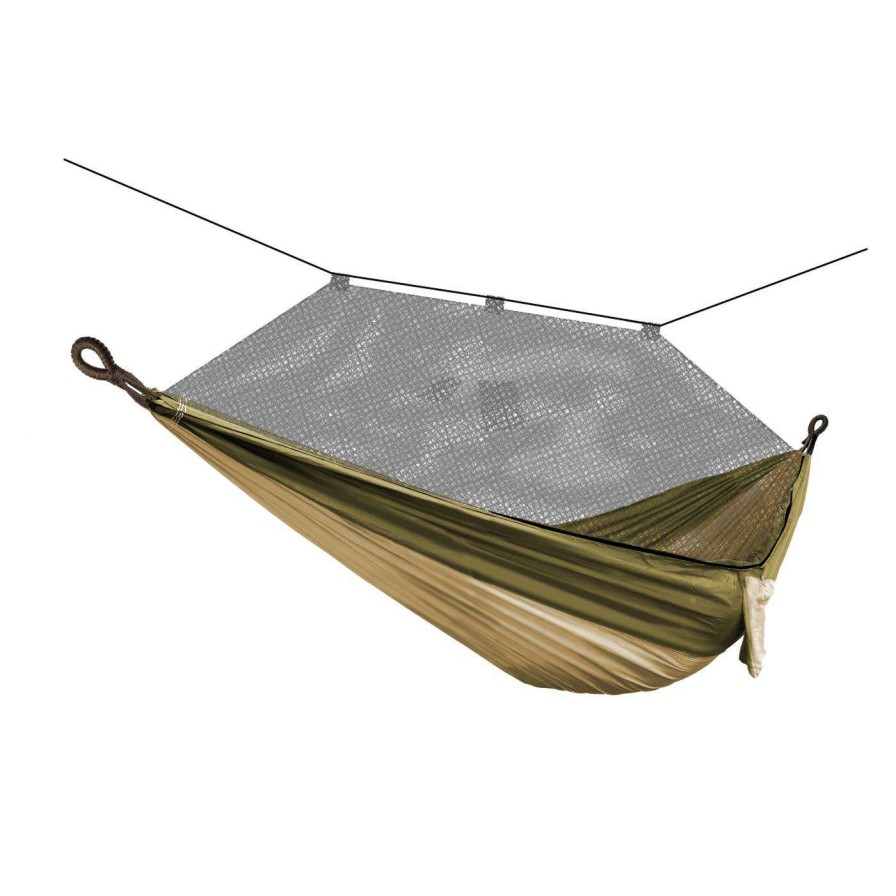 Hammocks * | Coupon Fabric Bliss Hammocks Xl Camping Hammock In A Bag With Mosquito Net