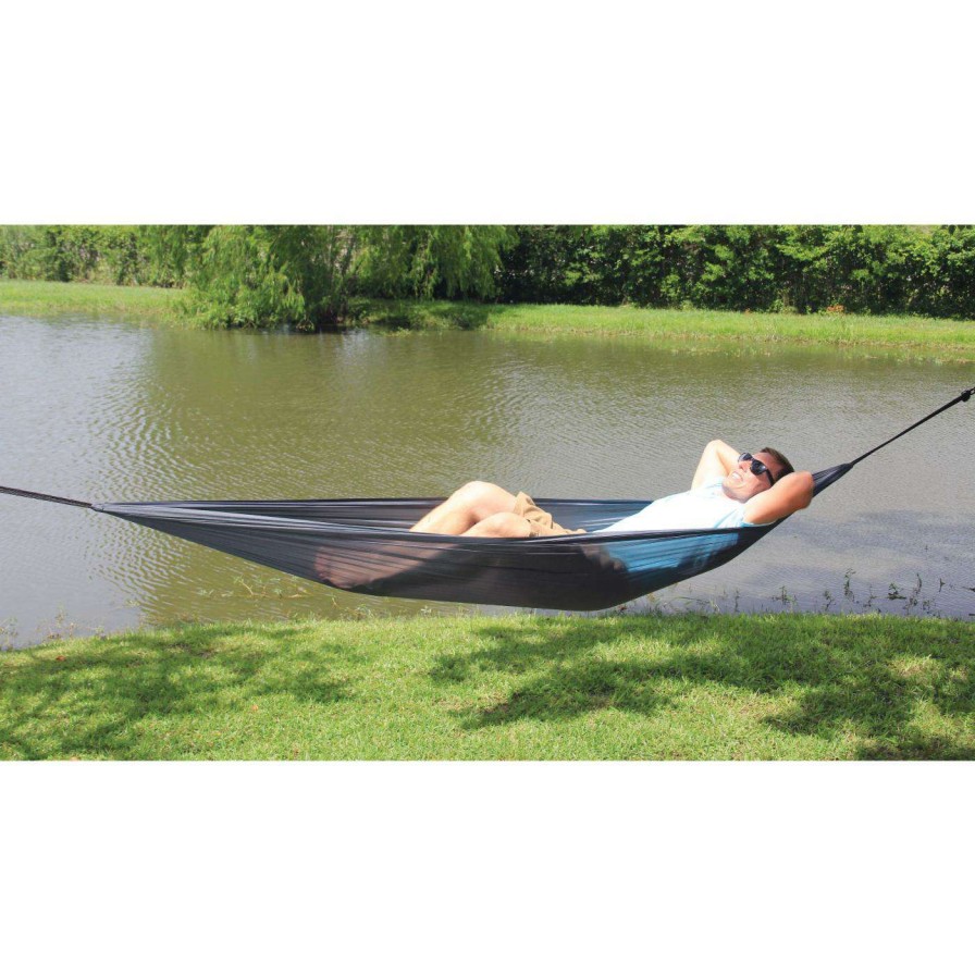 Hammocks * | Buy Fabric Texsport Vagabond Travel Single Hammock