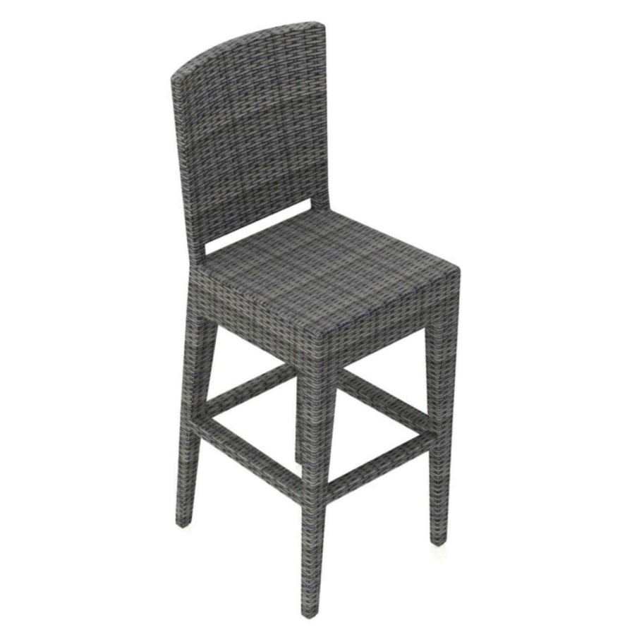 Outdoor Bar Stools * | Budget Bar Height Chairs Harmonia Living District Outdoor Bar Stool