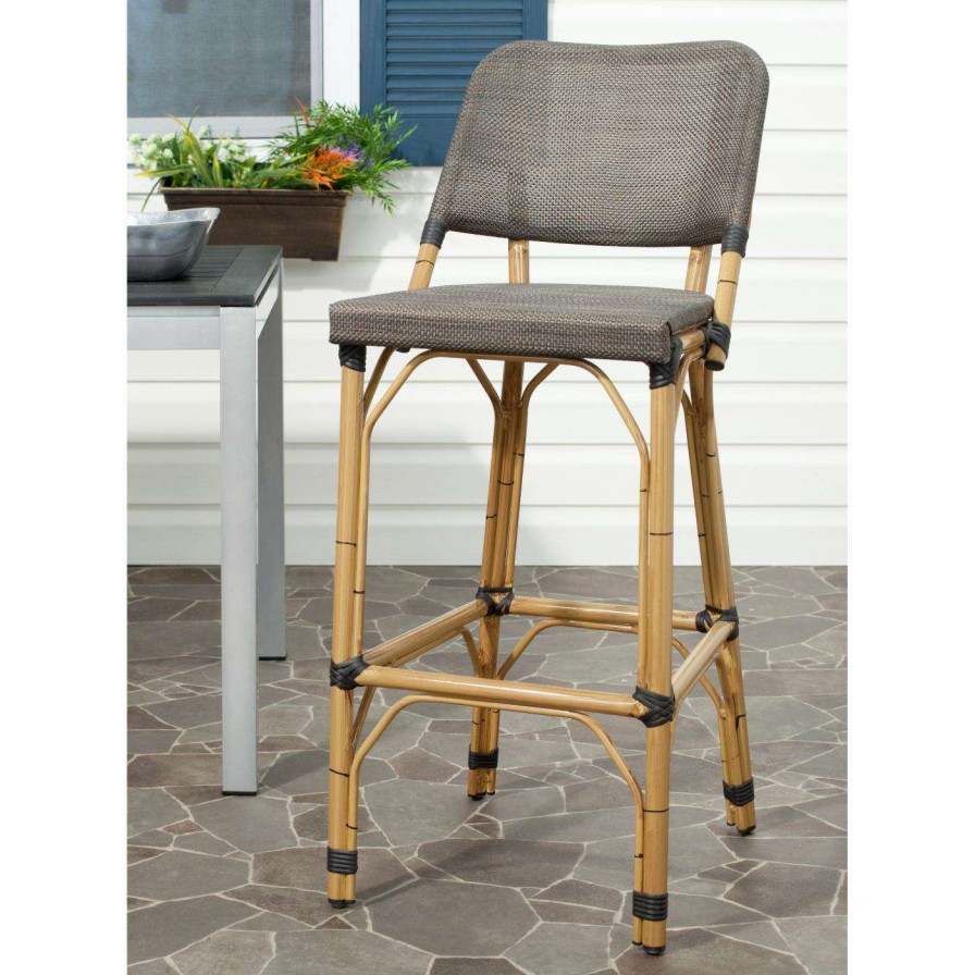 Outdoor Bar Stools * | Budget Bar Height Chairs Hn Outdoor Deltana Barstool