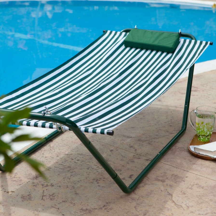 Hammocks * | Flash Sale Fabric Algoma 4-Point Single Hammock Lounger