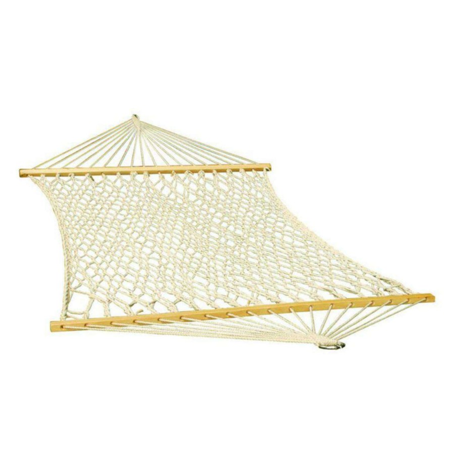 Hammocks * | Best Sale Algoma 11 Ft. Cotton Rope Single Hammock