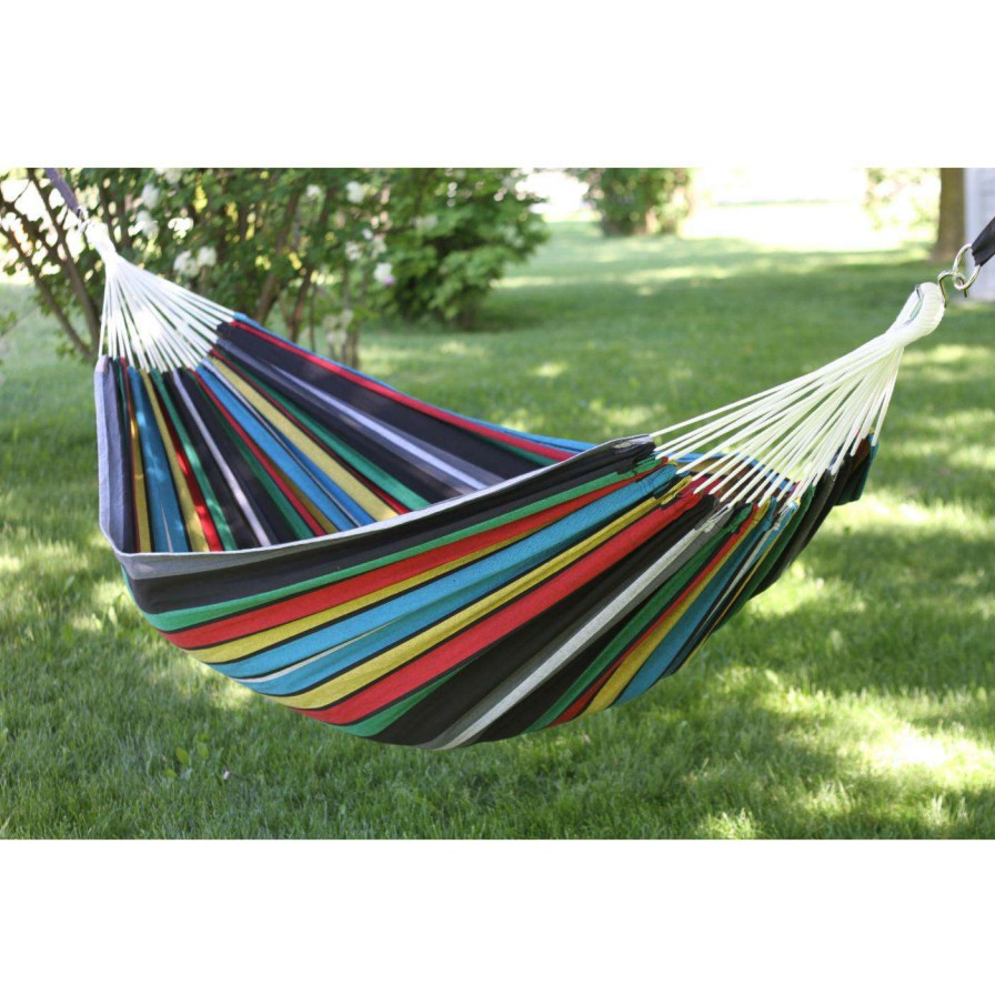 Hammocks * | Brand New Vivere Hammocks Hand Woven Vivere Brazilian Style Double Hammock