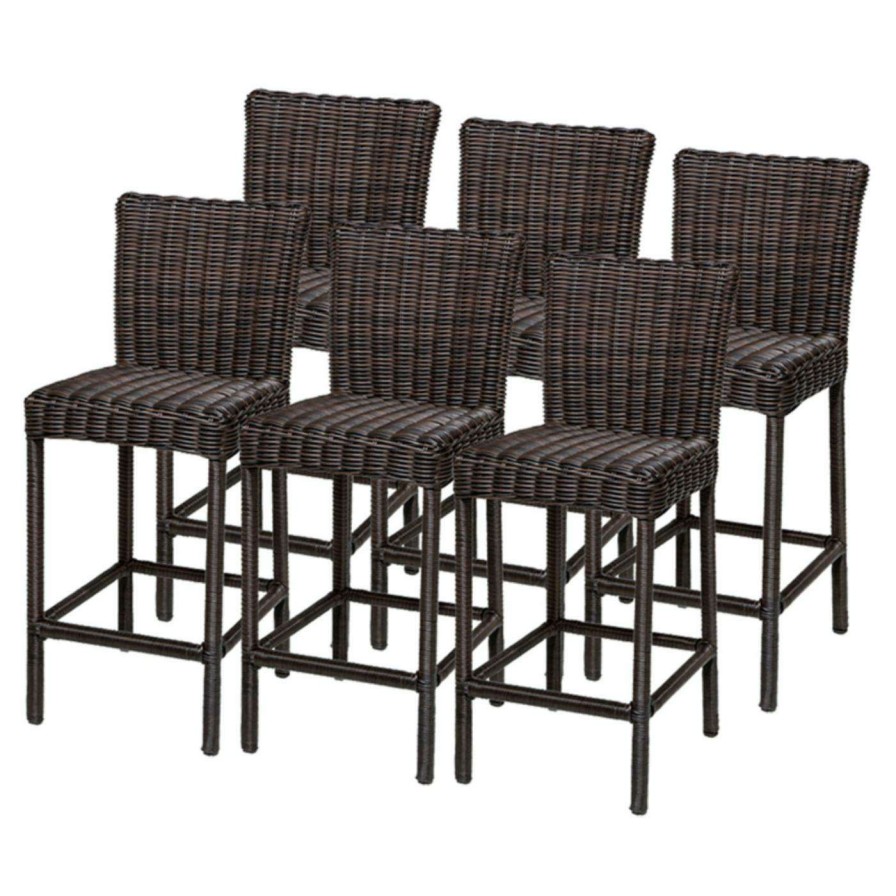 Outdoor Bar Stools * | Best Reviews Of Side Chairs Tk Classics Venice Bar Stool Set Of 6