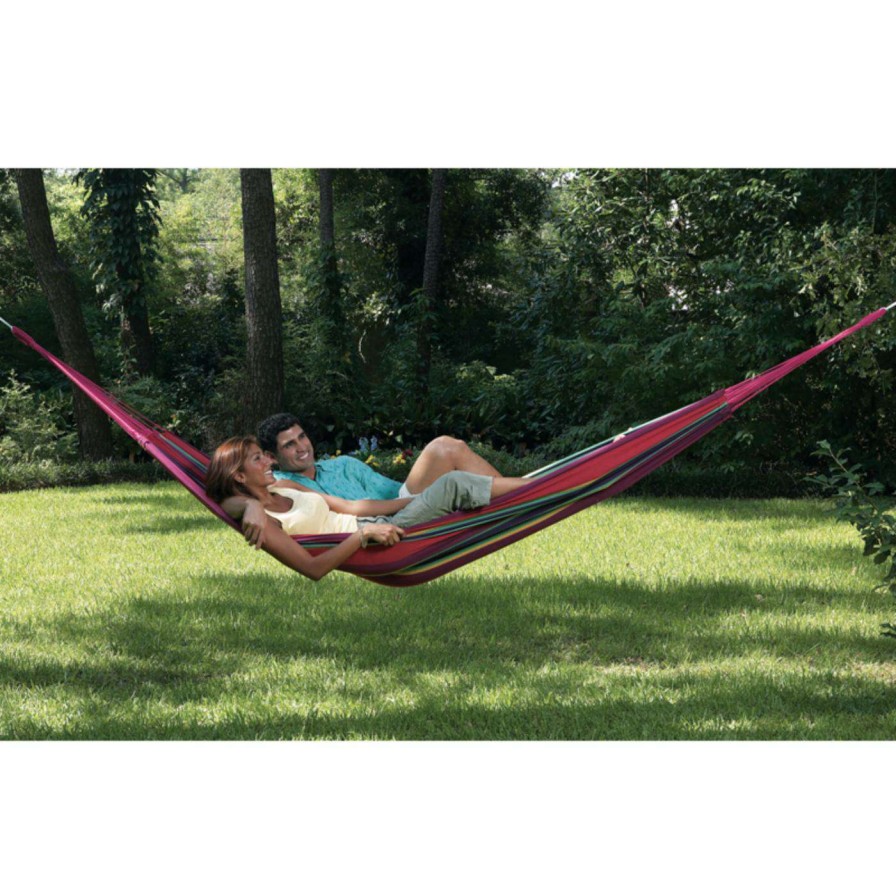 Hammocks * | Flash Sale Fabric Texsport El Rio Fabic Double Hammock