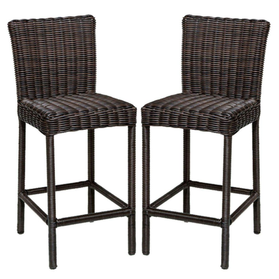 Outdoor Bar Stools * | Best Deal Side Chairs Tk Classics Venice Bar Stool Set Of 2