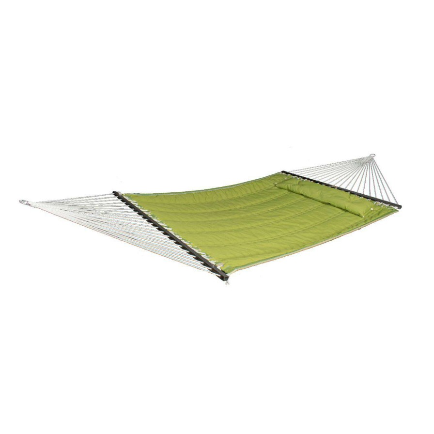 Hammocks * | Wholesale Bliss Hammocks Quilted Reversible Hammock With Button Tuft Pillow