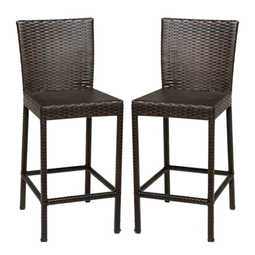 Outdoor Bar Stools * | Outlet Side Chairs Tk Classics Napa Bar Stool Set Of 2