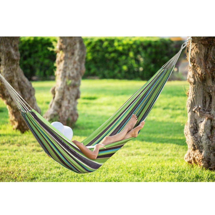 Hammocks * | Flash Sale Fabric Bliss Hammocks 2 Person Brazilian Hammock In A Bag