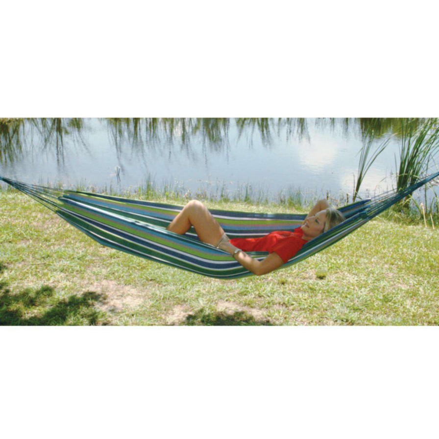 Hammocks * | Hot Sale Texsport La Paz Fabric Single Hammock