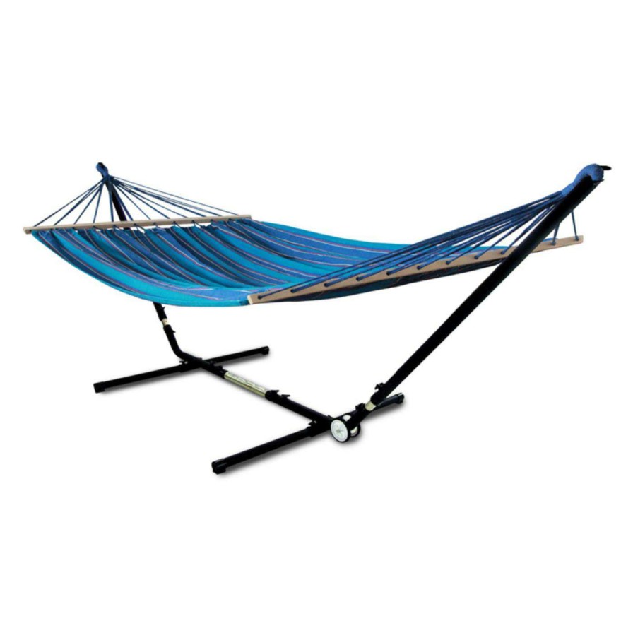 Hammocks * | Budget Fabric Hammaka Woven Hammock With Adjust To Fit Stand